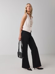 Negro azabache - JD Williams 24/7 Wide Leg Jeans - Imagen 4 de 4