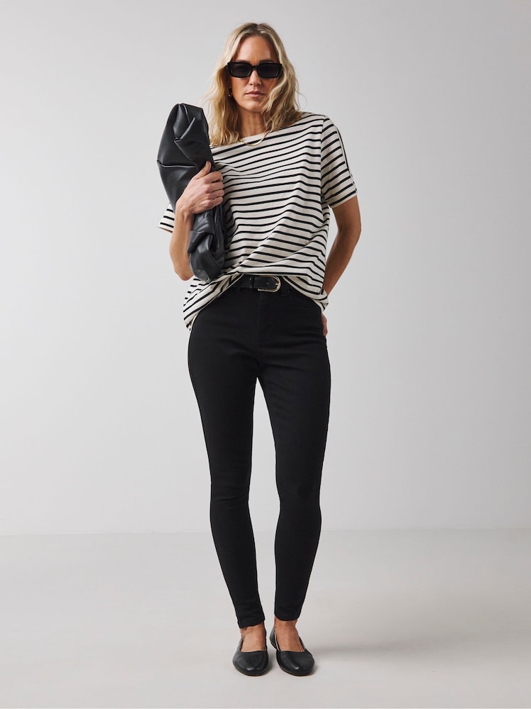 JD Williams Black 24/7 Skinny Jeans - Image 1 of 4 JD Williams Black 24/7 Skinny Jeans - Image 1 of 4