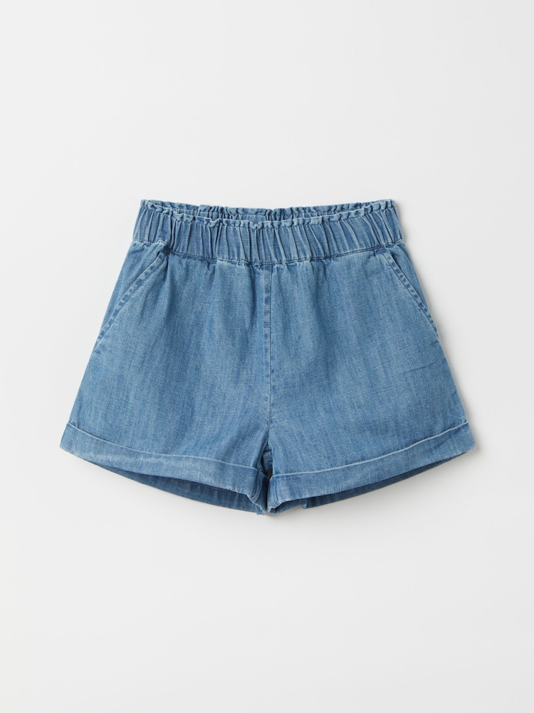 Polarn O. Pyret Organic Denim Chambray Shorts - Bild 1 von 1