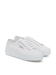 Superga 2740 Platform White Trainers - Image 1 of 3