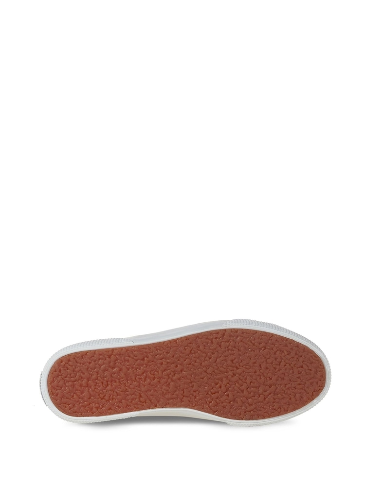 Superga 2740 Platform White Trainers - Image 3 of 3