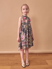 Grey Embellished Occasion Dress (3-16yrs) - Image 1 of 7