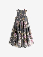 Grey Embellished Occasion Dress (3-16yrs) - Image 5 of 7
