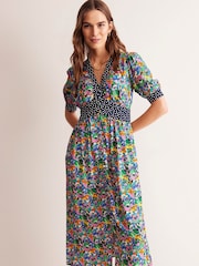 Boden Blue Elsa Midi Tea Dress - Image 1 of 5