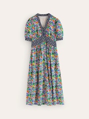 Boden Blue Elsa Midi Tea Dress - Image 5 of 5