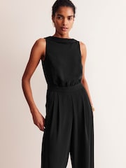 Boden Black Clarissa Jumpsuit - Image 3 of 5