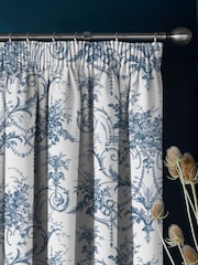 Laura Ashley Tuileries Pencil Pleat Curtains - Image 2 of 3