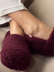 Burgundy Red Borg Shoot Slippers - Image 2 of 7