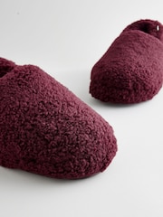 Burgundy Red Borg Shoot Slippers - Image 6 of 7