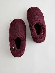 Burgundy Red Borg Shoot Slippers - Image 7 of 7