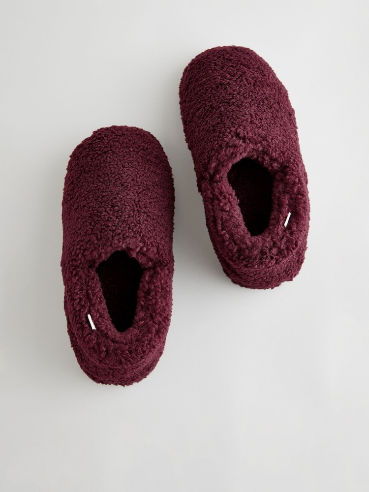 Burgundy Red Borg Shoot Slippers - Image 7 of 7