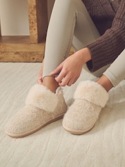 Neutral Lined Shoot Slippers - Image 1 of 7