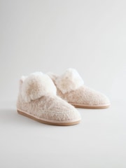Neutral Lined Shoot Slippers - Image 3 of 7