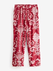 أحمر - طقم بيجامة Josette بأزرار كاملة من Laura Ashley - Image 9 of 11