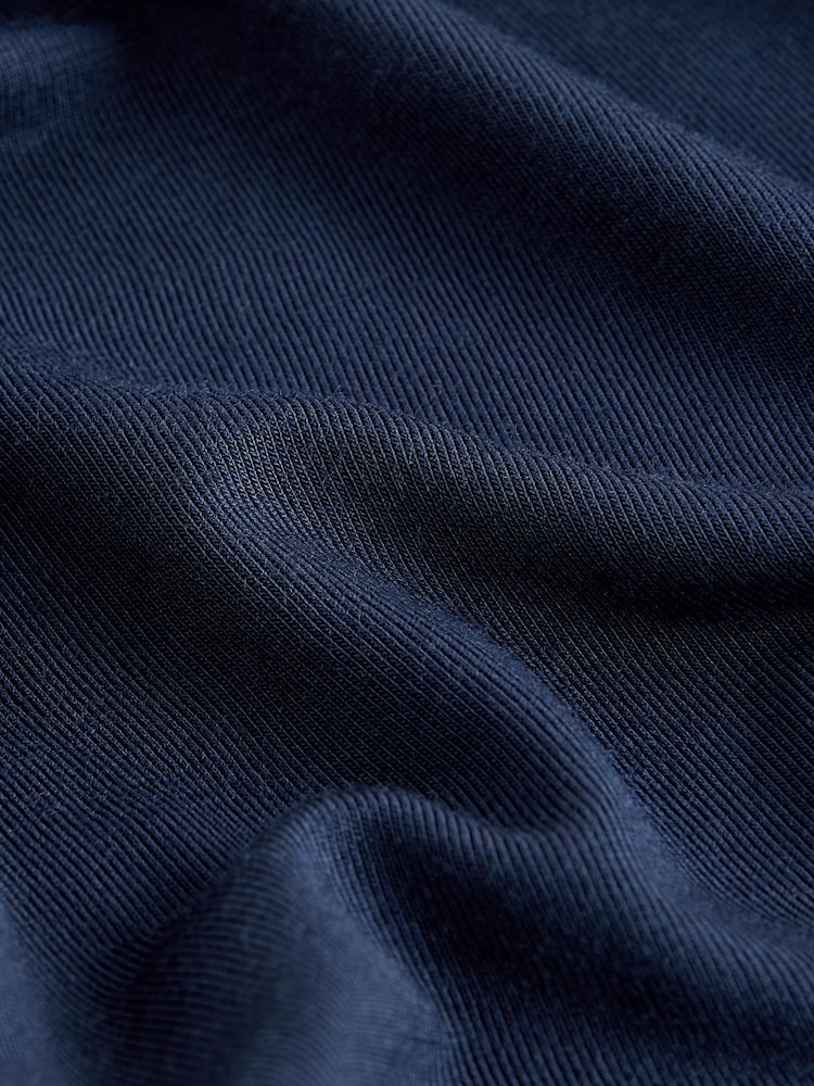 Laura Ashley Navy Button Through Night Shirt - Image 9 of 9
