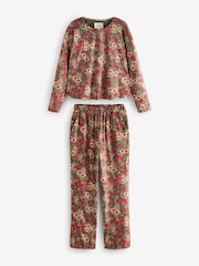 أخضر - بيجامة مخملية من Laura Ashley - صورة 6 من 12