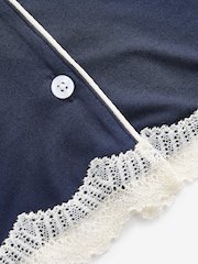 marine - Laura Ashley Pyjama boutonné en modal - Image 13 de 13