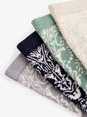 Laura Ashley Multi Josette 4 Pack Socks - Image 7 of 7