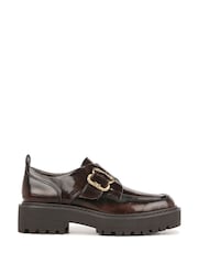 Sam Edelman Lora Brown Loafers - Image 1 of 6