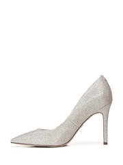 ذهبي - حذاء بكعب عالٍ مدبب موديل Hazel من Sam Edelman - صورة 2 من 8