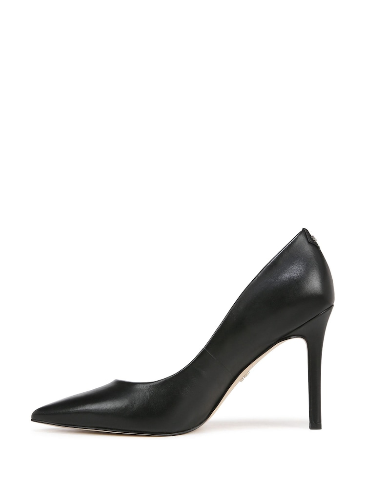 أسود - حذاء بكعب عالٍ مدبب موديل Hazel من Sam Edelman - صورة 2 من 8