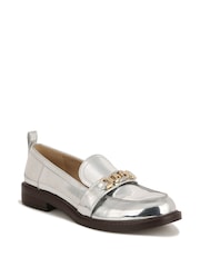 Sam Edelman Silver Christy Loafers - Image 3 of 7