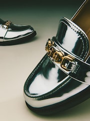 Sam Edelman Silver Christy Loafers - Image 7 of 7