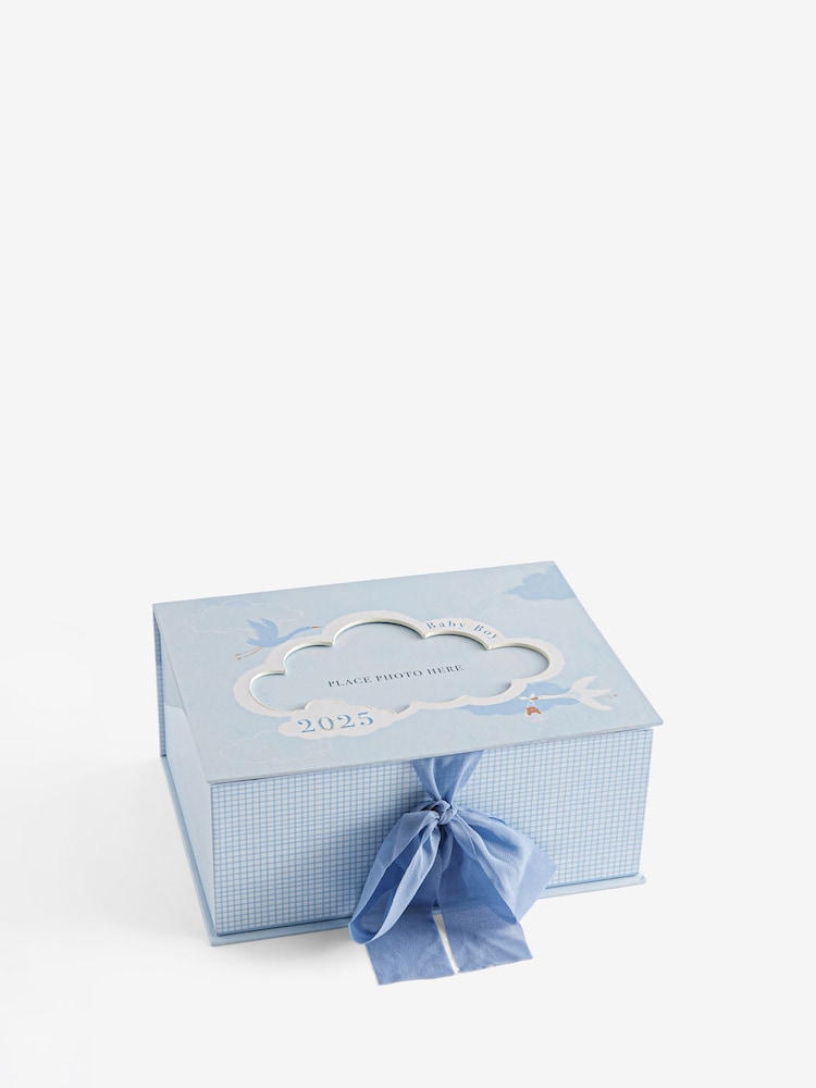 Blue Baby Boy Born in 2025 Keepsake Box - Image 5 of 5