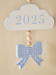 Blue Baby Boy Born in 2025 Hanging Decoration - Image 2 of 4