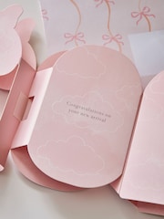 Pink Baby Girl Born in 2025 Pop Up Card - Image 2 of 4