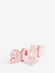 Pink Baby Girl Born in 2025 Pop Up Card - Image 3 of 4