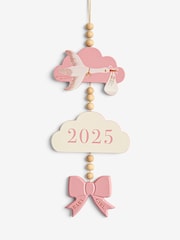 Pink Baby Girl Born in 2025 Hanging Decoration - Image 3 of 5