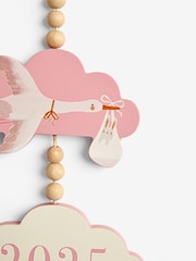 Pink Baby Girl Born in 2025 Hanging Decoration - Image 4 of 5