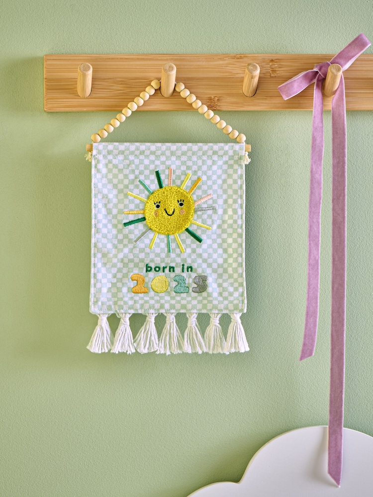 Natural Born in 2025 Rainbow Hanging Decoration - Image 1 of 4 Natural Born in 2025 Rainbow Hanging Decoration - Image 1 of 4