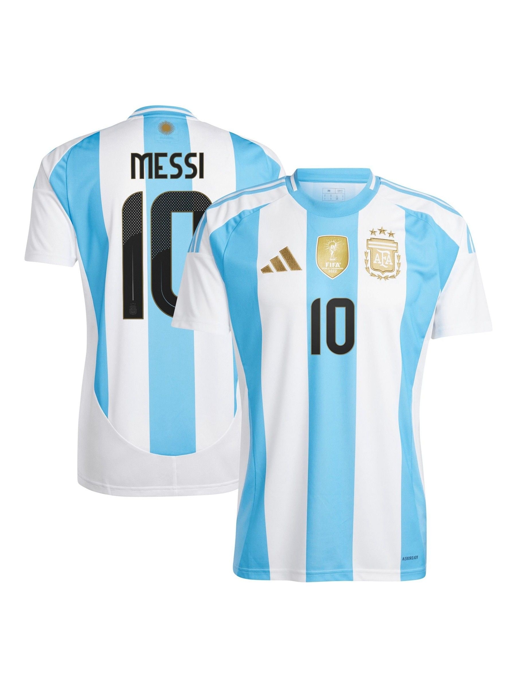 Buy adidas White Argentina Home Shirt 2024 - Messi from Next Romania