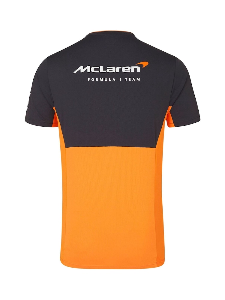 Fanatics Orange F1 McLaren 2024 Team Set Up T-Shirt - Image 3 of 3
