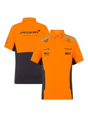 Fanatics Kids Orange F1 McLaren 2024 Team Polo Shirt - Image 1 of 3