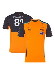 Fanatics Orange F1 McLaren 2024 Team Oscar Piastri Driver Set Up T-Shirt - Image 1 of 3