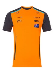 Fanatics Orange F1 McLaren 2024 Team Oscar Piastri Driver Set Up T-Shirt - Image 2 of 3