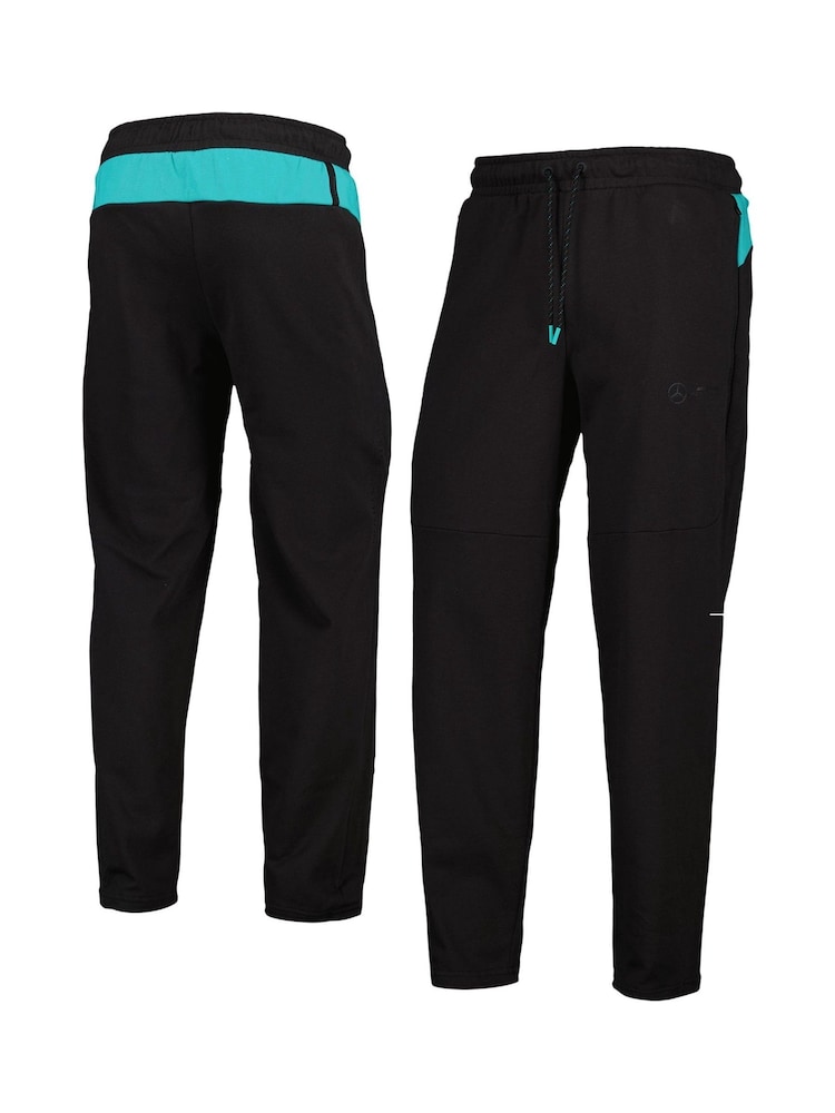 Fanatics 100% Cotton F1 Mercedes AMG Petronas Pumatech Black Joggers - Image 1 of 3 Fanatics 100% Cotton F1 Mercedes AMG Petronas Pumatech Black Joggers - Image 1 of 3