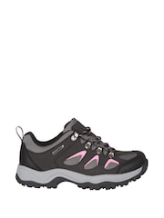 Mountain Warehouse Jet Black Adventurer Womens Waterproof Walking Shoes - Image 2 of 5