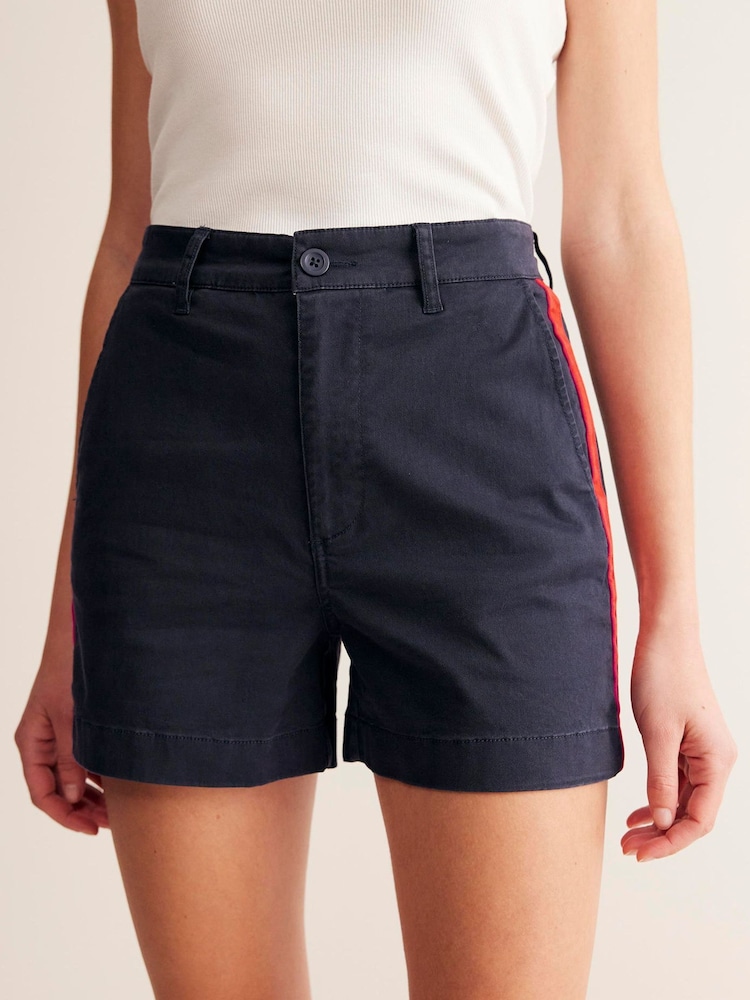 Boden Blue Barnsbury Chino Shorts - Image 1 of 5 Boden Blue Barnsbury Chino Shorts - Image 1 of 5