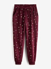 Bath & Body Works Berry Pink Twosie Heart Pyjamas - Image 7 of 12