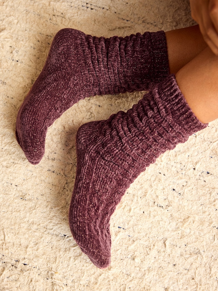 Bath & Body Works Berry Cosy Socks 1 Pack - Image 2 of 4