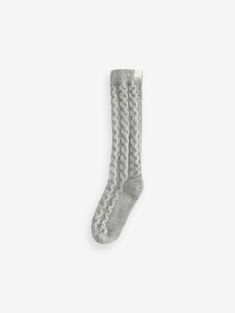 Bath & Body Works Grey Cosy Socks 1 Pack - Image 2 of 2