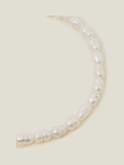 Accessorize 14ct Gold Plated Seed Pearl Bracelet - Image 2 of 3