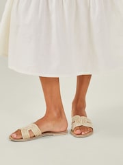 Accessorize Bella Slider mit Perlenbesatz - Bild 1 von 4