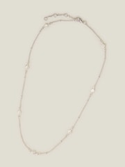 Accessorize Silver Sterling Star Station Necklace - Image 1 of 3