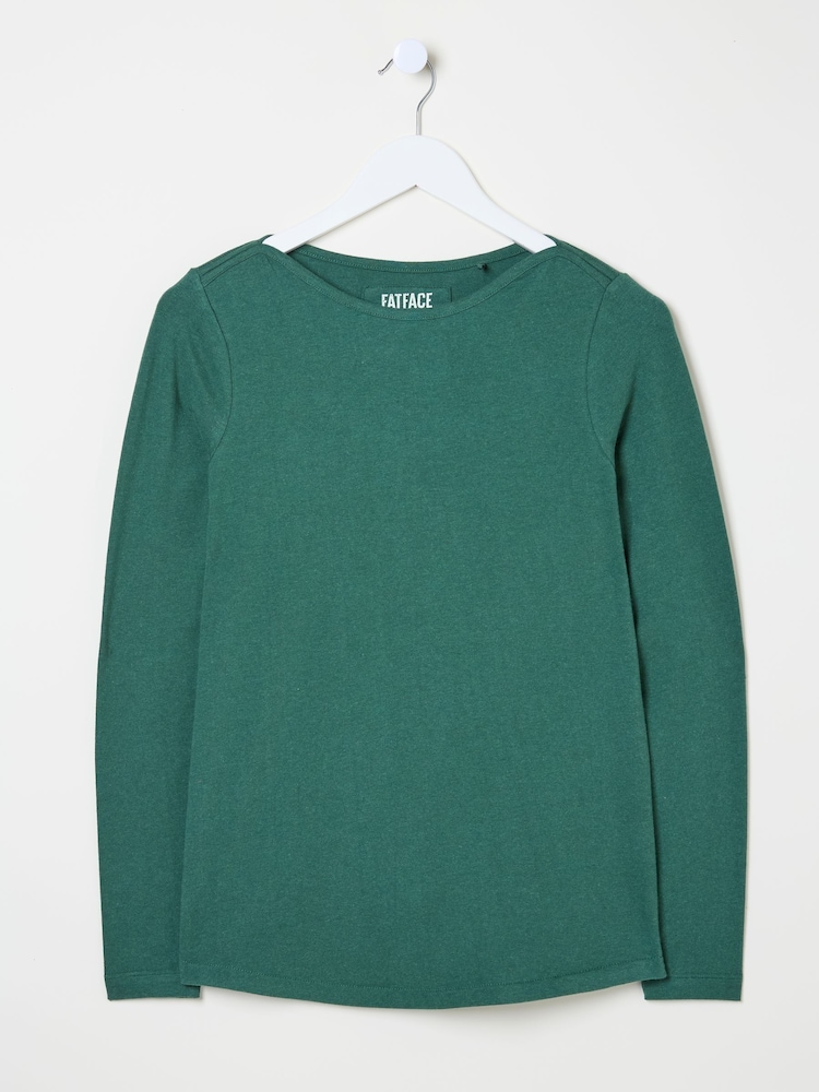 FatFace Bree Green T-Shirt - Image 4 of 4 FatFace Bree Green T-Shirt - Image 4 of 4