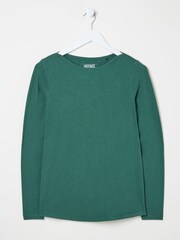 FatFace Bree Green T-Shirt - Image 4 of 4